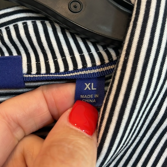 Black and White Polo Shirt with Textured Cotton Blend - Picture 5 of 7